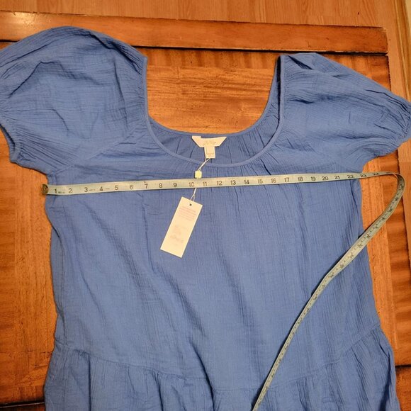 Lilly Pulitzer Sunwashed Blue Zemini Maxi Coverup - Picture 12 of 12